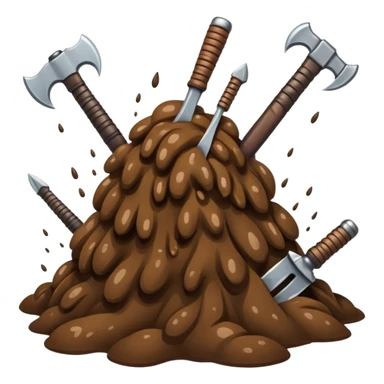 poo grab  weapons sticker