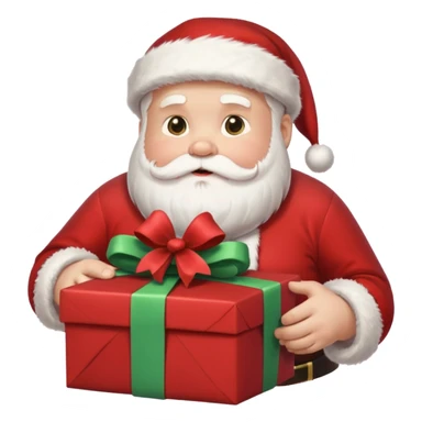 Un suéñese de santa sticker