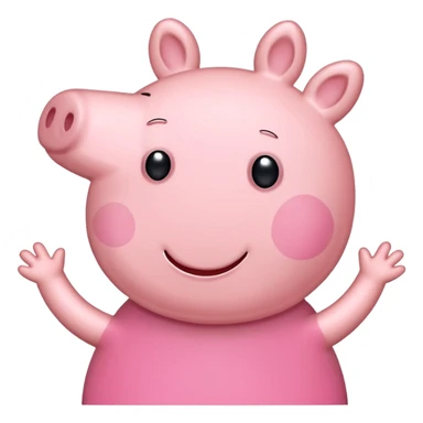 Peppa pig sticker