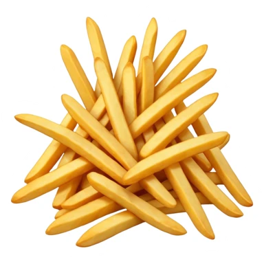 patatine fritte sfuse sticker