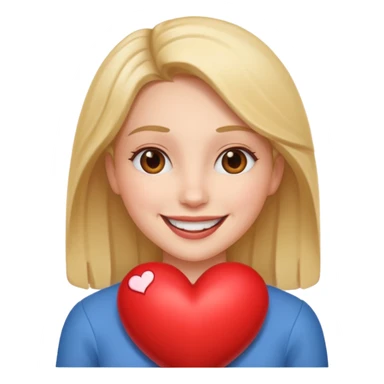 Hello kiti avk un coeur sticker