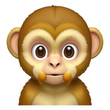 Squirrel monkey sticker