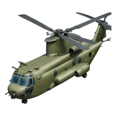 Hélicoptère de combat CH-47 Chinook  sticker