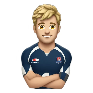 antoine dupont rugbyman sticker