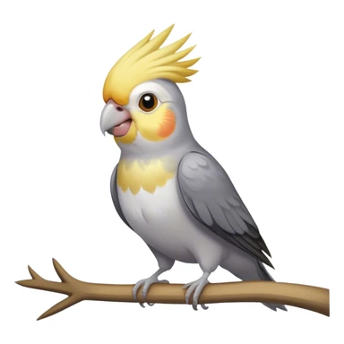 cockatiel bird sticker