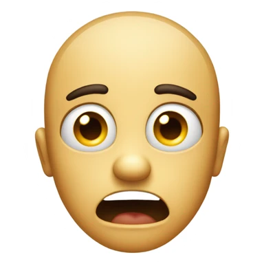 This emoji without the bubbles and kind of like a stunned face 😶‍🌫️ sticker