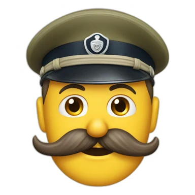 Ww2 german Toothbrush moustache sticker