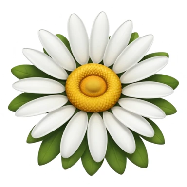 Daisy flower sticker