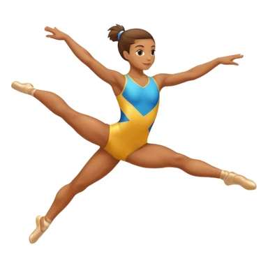 gymnast sticker