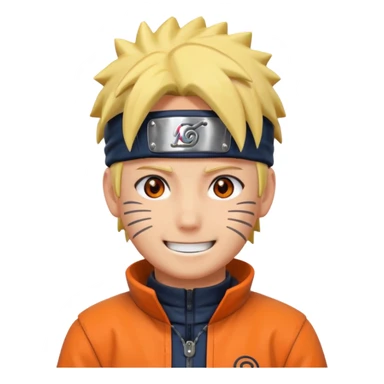 Naruto anime sticker