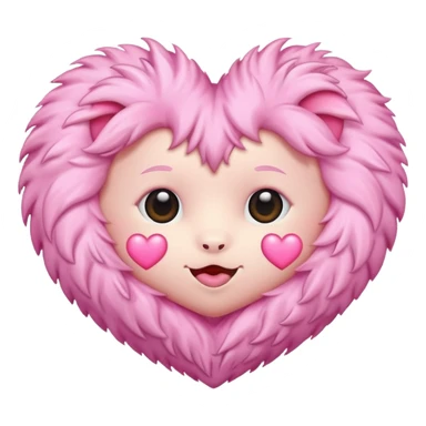 I want all pink emoji which are cute for girlie photo sticker