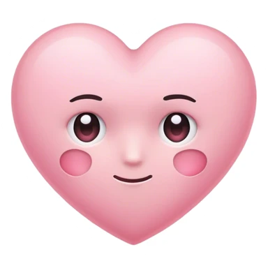 Thoughtful heart sticker