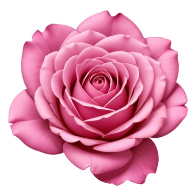 Polaroid photo of a pink rose  sticker