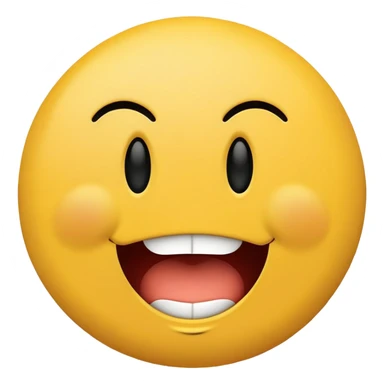 smiley face beating up a frown face sticker