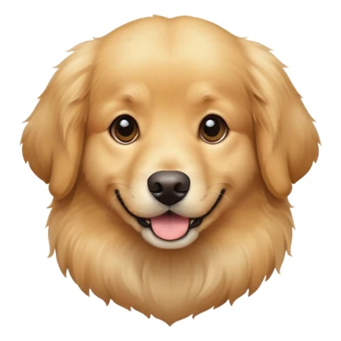 cute friendly dog sticker