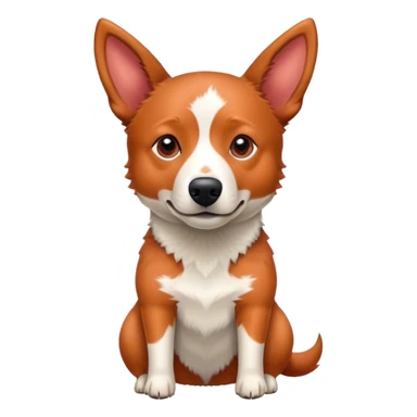 Red heeler sticker