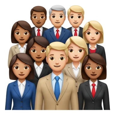 business people  sticker