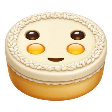 Okay, take the eggs out of that picture and put rice cakes in it. sticker