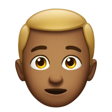 A emoji giving a side eye sticker
