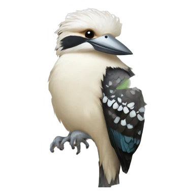 Kookaburra sitting in a gum tree sticker