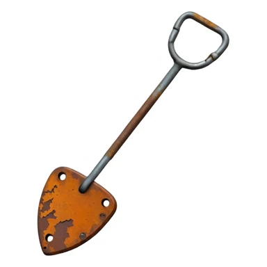 Double-sided quarry pick sticker