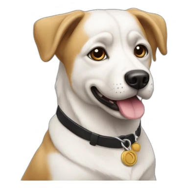 perro pastor belga terburren cafe sticker