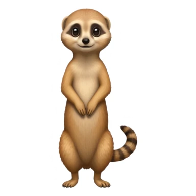 Meerkat standing sticker