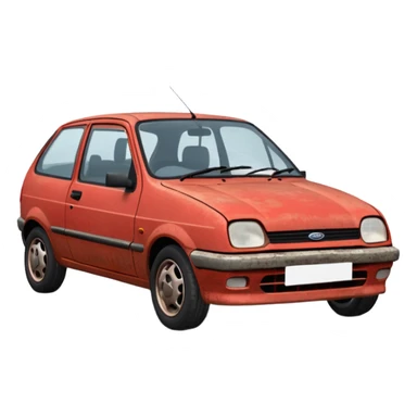 Ford fiesta 1998 MK4 old sticker