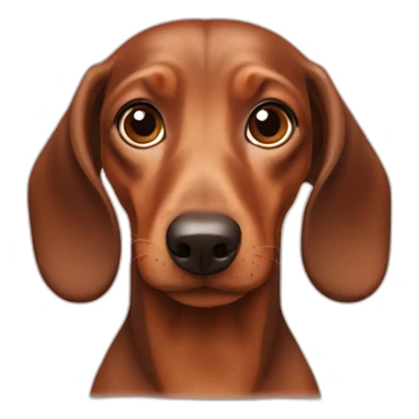 Dachshund named „Jette“ sticker