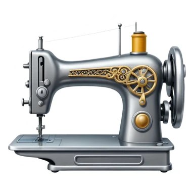 Fashion sewing machine sticker