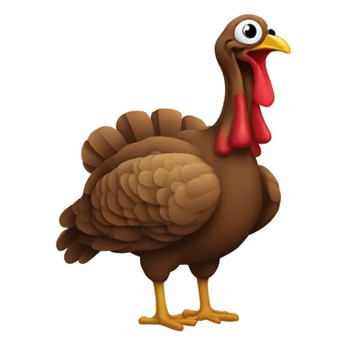 Turkey texting sticker