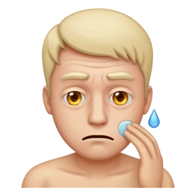 emoji alter mann krank sticker