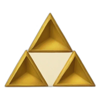 The triforce sticker