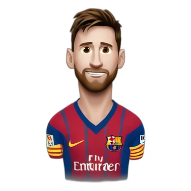 Leo Messi siendo cargado por cr7 sticker
