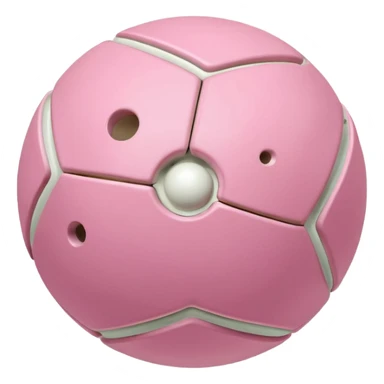 padel light pink sticker