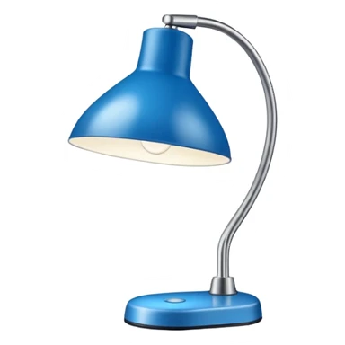 blue table lamp  sticker