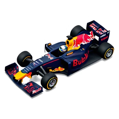formula 1 car red bull livery  sticker