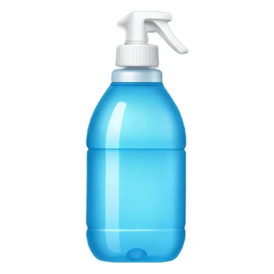 Squirty bottle of water spray sticker