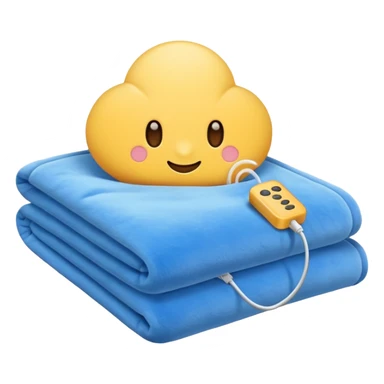 electric blanket no smiley sticker