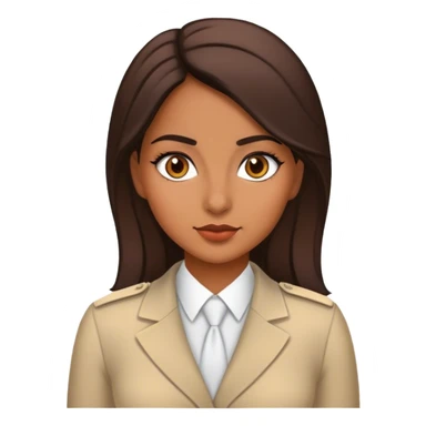 The latina girl diplomat sticker