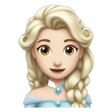 La reine des neiges  sticker