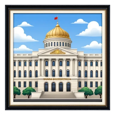 State Duma building  sticker