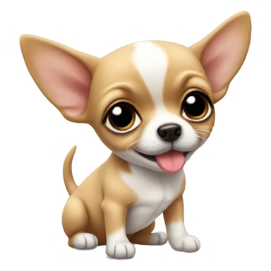 Chihuahua puppy sticker