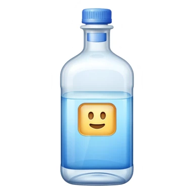 Rubbing alcohol sticker