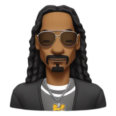 super saiyen snoop dogg sticker