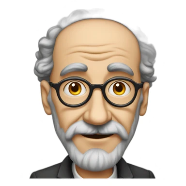 20th century jew caricature big nose sticker