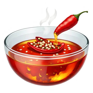 chilli oil sticker