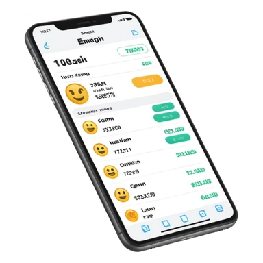 Investment application
 sticker