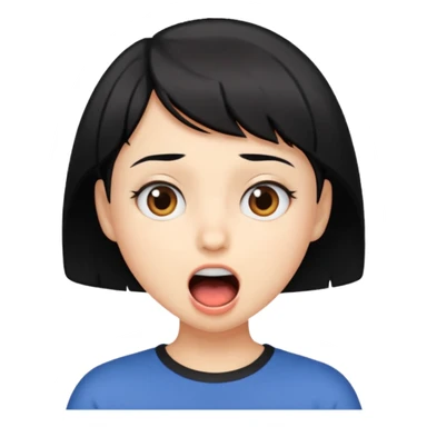 Draw IShowSpeed with short black hair, expressive wide-open mouth & hyped reaction look. sticker