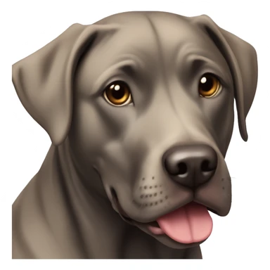 black lab weimerainer pit bull mix sticker